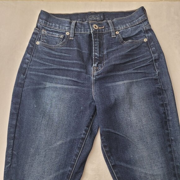 Lucky Brand Olivia Skinny Women's Dark Wash Denim Jeans Size 2/26 - Picture 3 of 12
